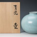 SUZUKI Sansei 鈴木三成, Celadon Jar 青瓷 壷