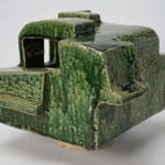 Kumakura Junkichi 熊倉順吉, Green Flower Vessel 緑の花器, 1970's