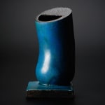 Yanagihara Mutsuo 柳原睦夫, Flower vase with cloud designs 雲ノ絵花瓶 , 1976