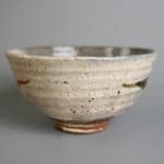 Asano Akira 浅野 陽, Tea Bowl with Red Painting 赤絵茶碗