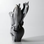 Kato Mami 加藤真美, Frost glazed katakuchi (small sake pitcher), 2024