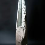 MIWA Kyusetsu XIII (Kazuhiko) 十三代　三輪休雪(和彦）, Container with Lid, Shiroki-Chi-No-Shi (Poetics of a white landscape), 2002