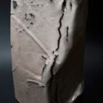 MIWA Kyusetsu XIII (Kazuhiko) 十三代　三輪休雪(和彦）, Container with Lid, Shiroki-Chi-No-Shi (Poetics of a white landscape), 2002