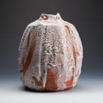 Hayashi Shotaro 林正太郎, Manyo flower vessel with impressions of a mountain scene, 2023