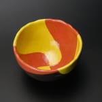Yanagihara Mutsuo 柳原睦夫, Flower vase with cloud designs 雲ノ絵花瓶 , 1976