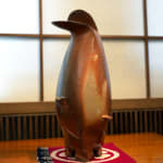 Kakurezaki Ryuichi 隠崎隆一, Bizen flower vessel