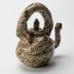 Suzuki Goro 鈴木五郎, Oribe hanging plate