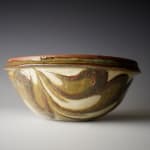 Kawai Kanjiro 河井寛次郎, Neriage Teabowl 練上碗, 1955
