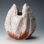Hayashi Shotaro 林正太郎, Manyo flower vessel with impressions of a mountain scene, 2023