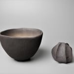 Matsutani Fumio 松谷文生, Brown Tea Bowl 褐 茶碗, 2021