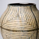 Yanagihara Mutsuo 柳原睦夫, Flower vase with cloud designs 雲ノ絵花瓶 , 1976