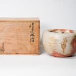 Furutani Michio 古谷道生, Shigaraki Vessel with handle 信楽手付花入