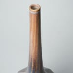 Miyanohara Ken 宮之原 謙, Tall Jar with Red Tenmoku Glaze 天目朱釉 壺, 1968