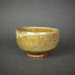 Murata Gen 村田 元, Teabowl with Rice Husk Glaze 白釉茶碗