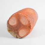 Sugimoto Sadamitsu 杉本貞光, Red Raku Tea bowl 赤茶碗