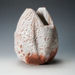 Hayashi Shotaro 林正太郎, Manyo flower vessel with impressions of a mountain scene, 2023