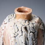 Hayashi Shotaro 林正太郎, Manyo flower vessel with impressions of a mountain scene, 2023