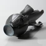 Kato Mami 加藤真美, Frost glazed katakuchi (small sake pitcher), 2024