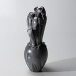 Kato Mami 加藤真美, Frost glazed katakuchi (small sake pitcher), 2024