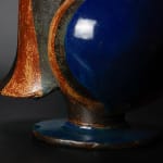 Yanagihara Mutsuo 柳原睦夫, Flower vase with cloud designs 雲ノ絵花瓶 , 1976