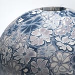 Matsui Kosei 松井康成, Jar with Marble Design 練上風白地壷, 1988