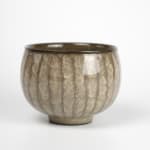 Minegishi Seiko 峯岸勢晃, Beige Colored Teabowl in Cracked Celadon