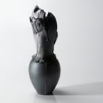 Kato Mami 加藤真美, Frost glazed katakuchi (small sake pitcher), 2024