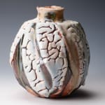 Hayashi Shotaro 林正太郎, Manyo flower vessel with impressions of a mountain scene, 2023
