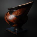 Yanagihara Mutsuo 柳原睦夫, Flower vase with cloud designs 雲ノ絵花瓶 , 1976