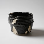 Yamada Kazu 山田和, Hikidashi-kuro Tea Bowl 引出黒茶, 1990s