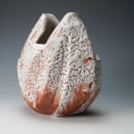 Hayashi Shotaro 林正太郎, Manyo flower vessel with impressions of a mountain scene, 2023