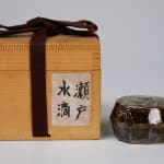 Nishioka Koju 西岡小十, Karatsu Yunomi Set of 5 朝鮮唐津湯呑