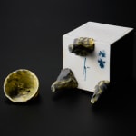 Nishioka Koju 西岡小十, Karatsu Yunomi Set of 5