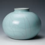 SUZUKI Sansei 鈴木三成, Celadon Jar 青瓷 壷