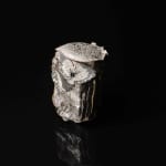 Shingu Sayaka 新宮さやか, No.1 "Calyx" tea caddy 萼容 茶入 , 2024