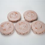 Wakao Toshisada 若尾利貞, Nezumi (Gray) Shino Plates 鼠志野 豆皿, 1980's