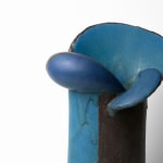 Yanagihara Mutsuo 柳原睦夫, Flower vase with cloud designs 雲ノ絵花瓶 , 1976
