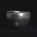 Uchida Koichi 内田鋼一, Platinum color tea bowl 白金彩, 2019