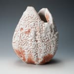 Hayashi Shotaro 林正太郎, Manyo flower vessel with impressions of a mountain scene, 2023