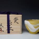 Matsutani Fumio 松谷文生, No.34 Yellow tea bowl 黄盌, 2022