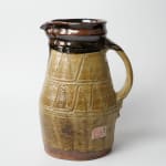 Murata Gen 村田 元, Jar with Handle, Rice Husk Glaze 糠釉把手壺