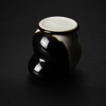 Yanagihara Mutsuo 柳原睦夫, Flower vase with cloud designs 雲ノ絵花瓶 , 1976