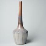 Miyanohara Ken 宮之原 謙, Tall Jar with Red Tenmoku Glaze 天目朱釉 壺, 1968