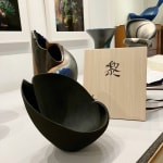 Matsutani Fumio 松谷文生, No.4 Kachi (brown) sake vessel, 2025
