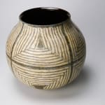 Yanagihara Mutsuo 柳原睦夫, Flower vase with cloud designs 雲ノ絵花瓶 , 1976