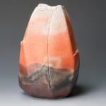 Hayashi Shotaro 林正太郎, Jar with Manyo-Shino "The Color of Ten Thousand Mountains" Glaze 万葉志野連山文壺