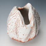 Hayashi Shotaro 林正太郎, Manyo flower vessel with impressions of a mountain scene, 2023