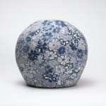 Matsui Kosei 松井康成, Jar with Marble Design 練上風白地壷, 1988