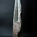 MIWA Kyusetsu XIII (Kazuhiko) 十三代　三輪休雪(和彦）, Container with Lid, Shiroki-Chi-No-Shi (Poetics of a white landscape), 2002