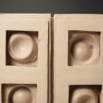 Yamada Hikaru 山田光, Silver-glazed Pipe 銀泥パイプ No.316, 1995